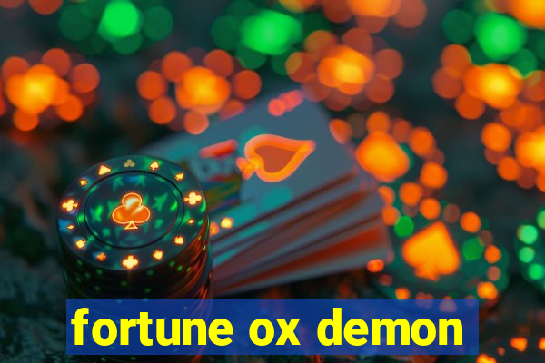 fortune ox demon
